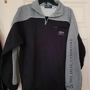 Hawaiian Surf Zip up Sweatshirt